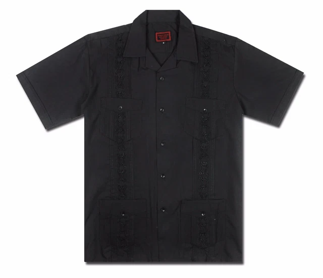 Guayabera Neonato Bambini Ragazzi Messicano Cubano Latino Bottone Casual Camicia