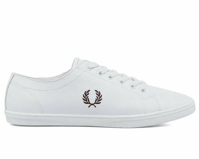 Fred perry store kingston leather plimsolls