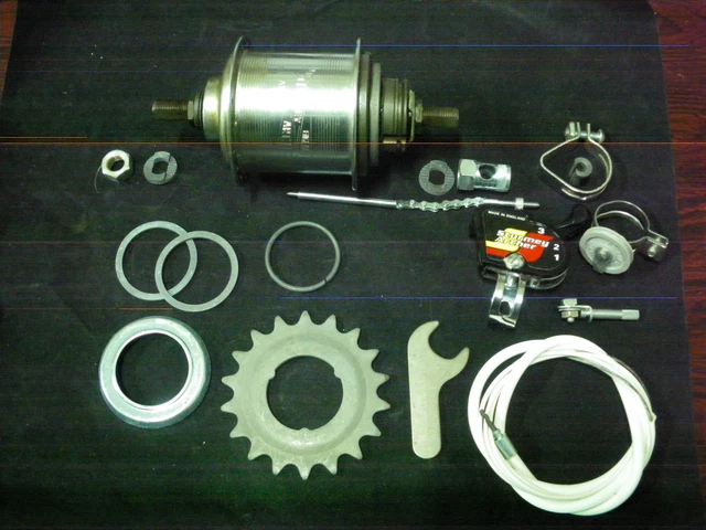 Moyeu Dynamo De Frein à Tambour Sturmey Archer X-FDD Avant – 36 Trous – Pour Pièces