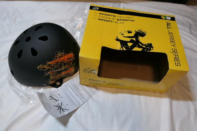 LE TOUR DE FRANCE Sports Bike Helmet ALL JERSEY SERIES Adult Large 58-61