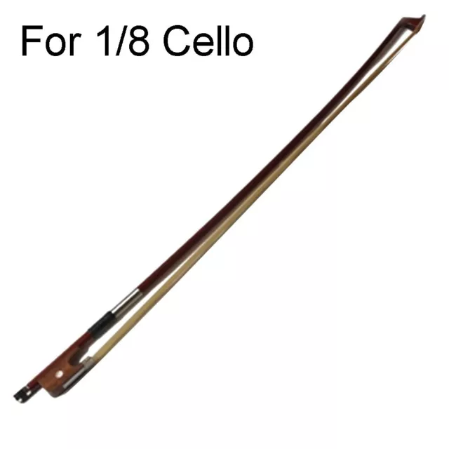 2023 Neu Gute Qualität 1/8 Cello Bow Fachmann Hölzern ROSHAIR -Anfänger