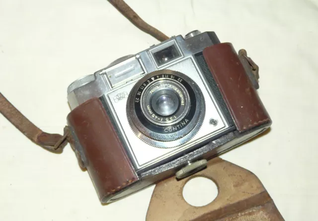 vecchia MACCHINA FOTOGRAFICA  ZEISS IKON   pellicola   vintage camera film