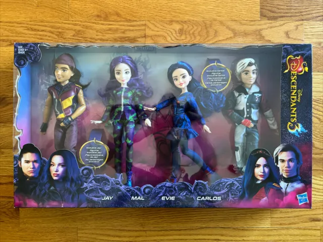 Disney Descendants 3 Isle of The Lost Collection 4 Pack Dolls