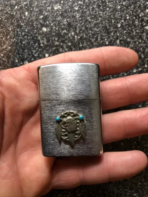Zippo Lighter with Dream Catcher and Eagle 2002