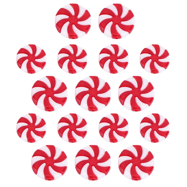 50 PIEZAS Dulces Dulces Decoraciones Navidad Niños Dulces Colgante