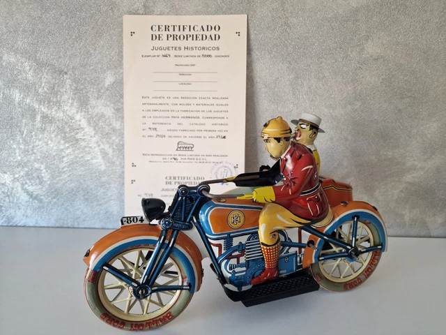 Paya Alicante - Grande moto avec side-car - 30 cm / TUF TUF