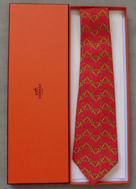 Original HERMES Krawatte/Cravatte/Tie NO 571 SA