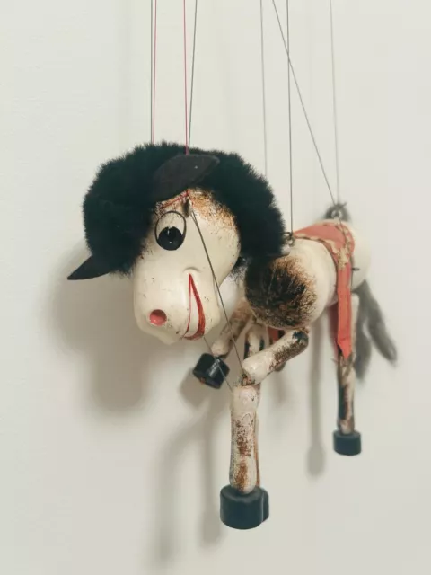 Sehr schöne vintage Marionette Pferd, Pelham Puppets England