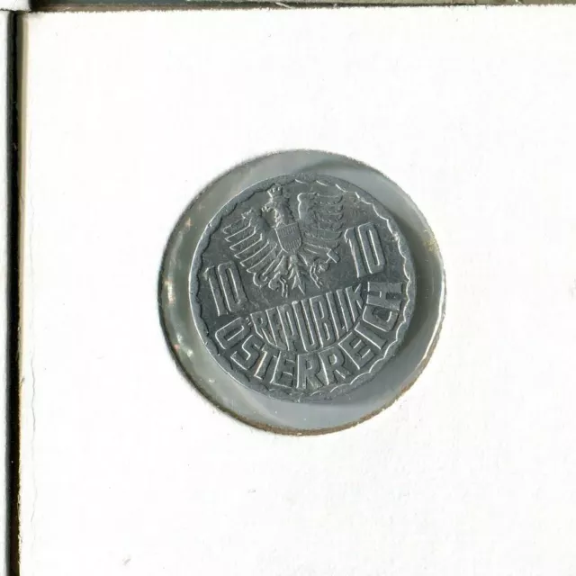 10 GROSCHEN 1976 AUSTRIA Coin #AV040C 2