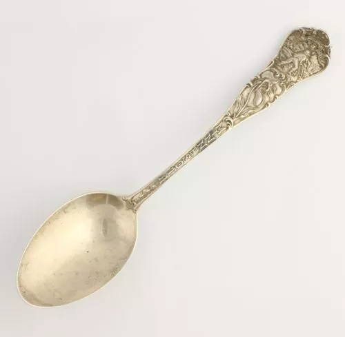 Floral Minnesota Souvenir Spoon Sterling Silver Vintage Collector's Gorham H930