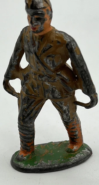 Toy Soldier Lead WWI Medic Carrying a Stretcher Barclay