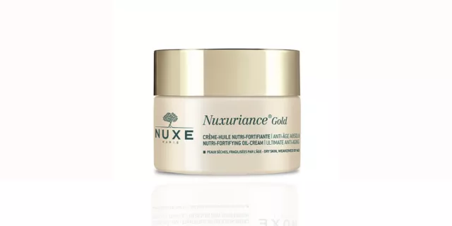 Nuxe Nuxuriance Gold Crème Huile Nourrissante Éclairant Peaux Mature Sèches 50ml