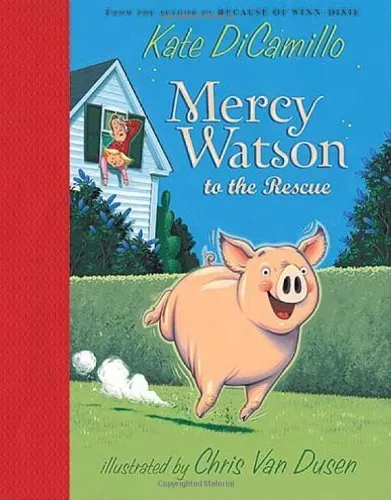 Complete Set Series - Lot of 6 Mercy Watson HARDCOVER books by Kate DiCamillo YA