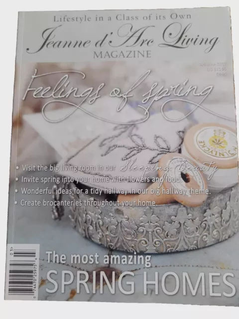 Jeanne d'Arc Living Magazine 2017. 'Feelings Of Spring' Free Postage.