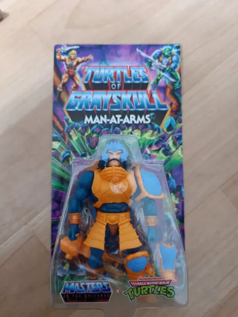 Turtles Of Grayskull Man At Arms, beschädigte Karte