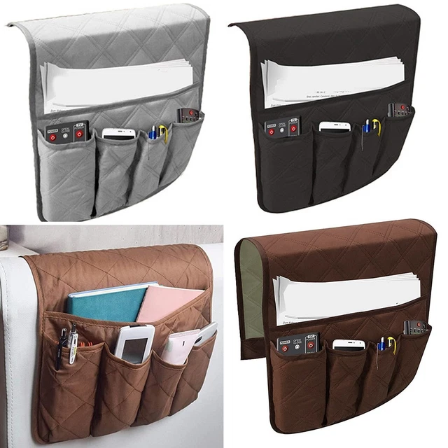 5 Tasche Divano Sedia Bracciolo Organiser Vassoio Poltrona Supporto di Deposito