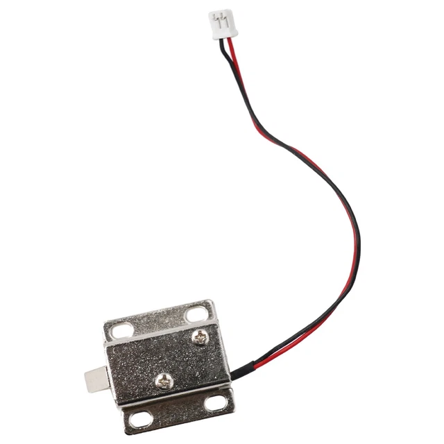 Serrure électronique à Solénoïde De Remplacement Avec 2 Clés - Pour Coffre, Arme Ou Objets De Valeur - Résistante Au Feu