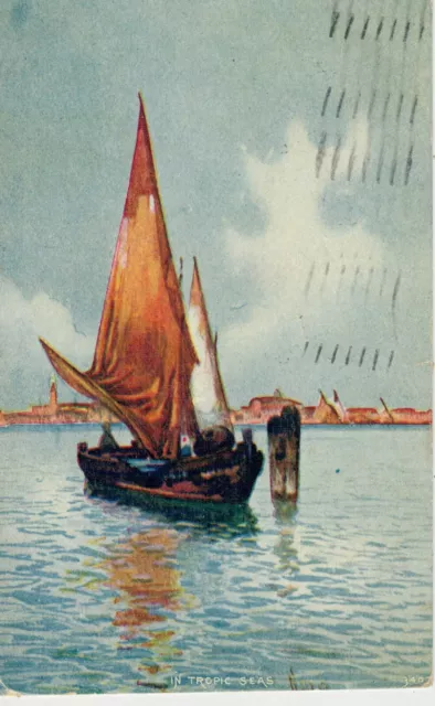 Carte Postale Bébé - Mers Tropicales - Petite Format - - Neuve 1909