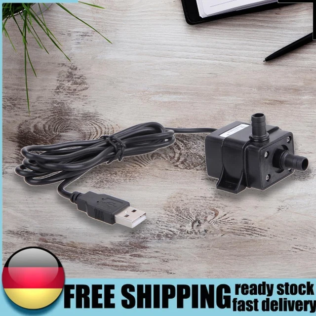 Pompa acquario DC5V 3W USB pompa sommersa pesci d'allevamento serbatoio pozzo stagno pompa acqua