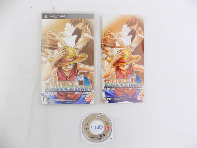 Playstation Portable PSP One Piece Romance Dawn - Inc Manual - NTSC-J - Free ...