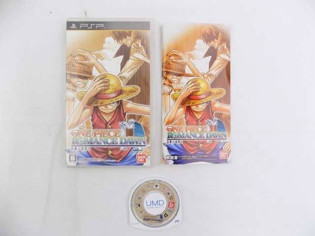 Playstation Portable PSP One Piece Romance Dawn - Inc Manual - NTSC-J - Free ...