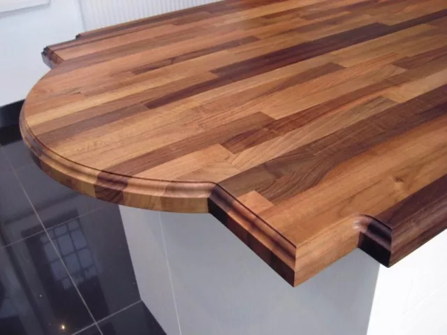Top de trabajo de roble liso, madera maciza, encimeras de madera maciza real!!! ¡Barato!!¡!
