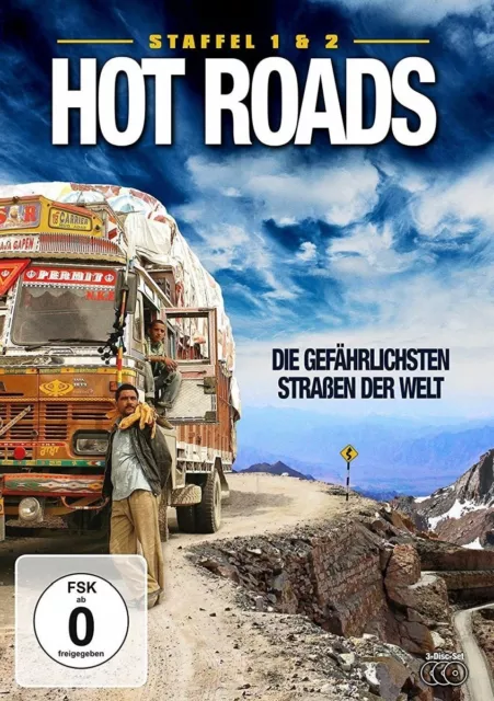 Hot Roads - Die gefährlichsten Straßen der Welt (Staffel 1 + 2 (DVD) (UK IMPORT)