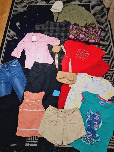 #C45 Enorme pacchetto di vestiti per ragazze 12-13 anni NEXT GEORGE ZARA PRIMARK NUOVO LOOK