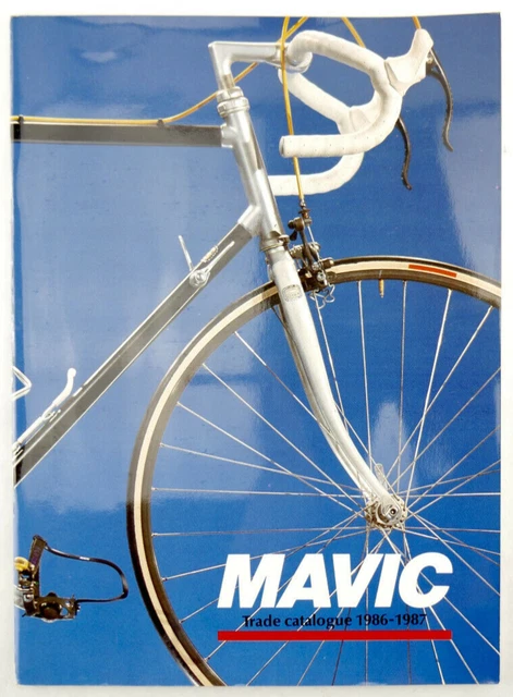 Mavic 1986-87 Catalog SSC Brakes Hubs Disc wheels 850 handlebar stems Rims Tools Mavic 1986-87 Catalog SSC Brakes Hubs Disc wheels 850 handlebar stems Rims Tools