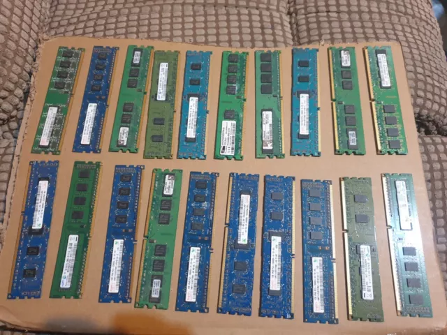 20 x desktop ram joblot