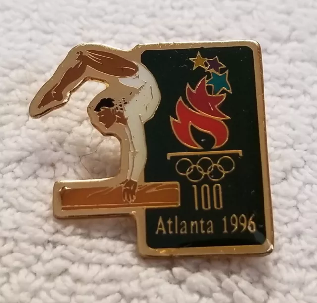 1996 Atlanta Olympics Centennial Women's Gymnastists 100 Year Pin