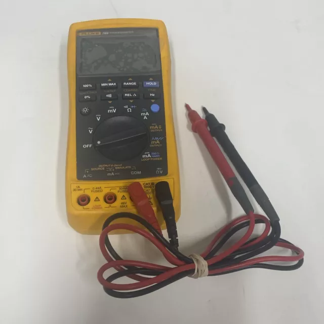 Fluke 789 ProcessMeter With Leads