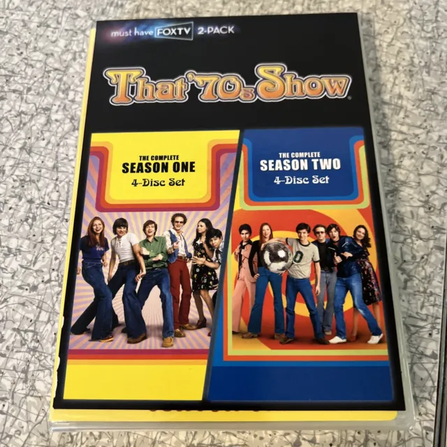 That 70s Show Sealed Season 1 & 2 DVD Set (1998-1999) 51 Episodes  Double Pack