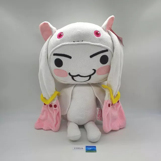 Toro Inoue Cat x Kyubey Madoka E026 Doko Demo Issyo Taito Plush 16" Doll Japan