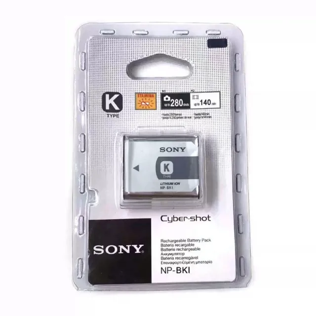 1pc NP-BK1 BATTERY For SONY CYBER SHOT CAMERAS -  "K" TYPE  NEW free shipping