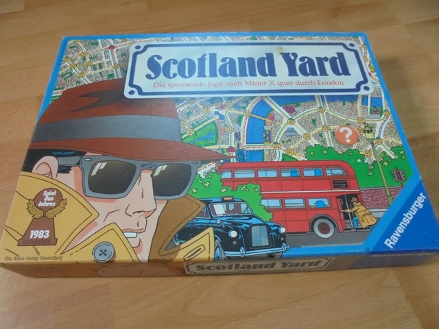Gesellschaftsspiel, Brettspiel, Scotland Yard, Ravensburger