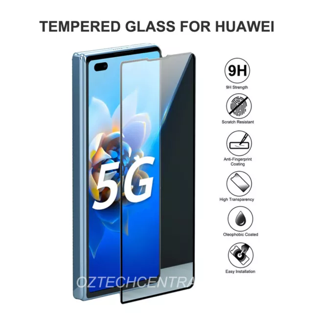 Huawei P50 P40 P30 20 Mate 20 30 Nova Full Cover Tempered Glass Screen Protector