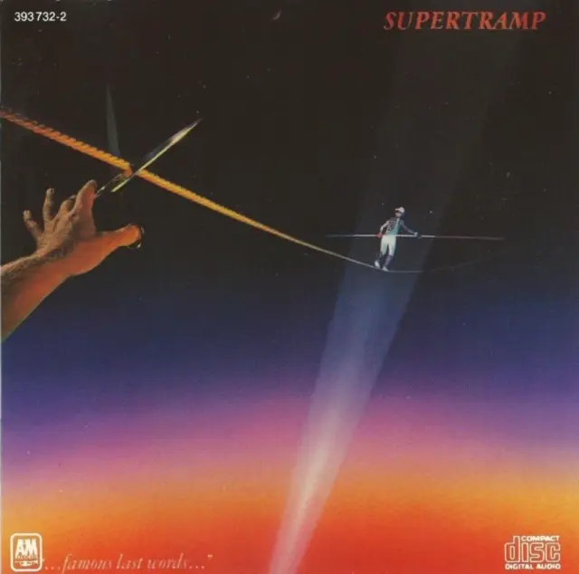 Famous Last Words Supertramp 1982 CD Top-quality Free UK shipping