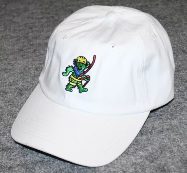 nwt GRATEFUL DEAD + TETON GRAVITY RESEARCH Climbing Bear TGR Adjustable Dad Hat