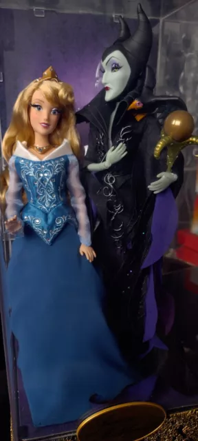 Disney Designer Collection Limited Edition Dolls Aurora And Maleficent