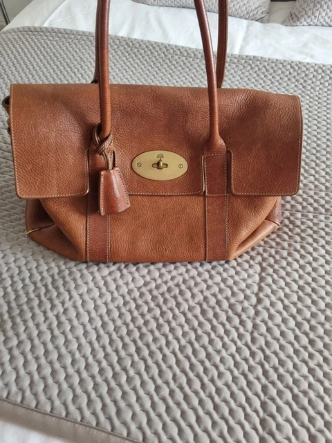 LARGE MULBERRY BAYSWATER Handbag NVT Oak Tan Leather 225.00