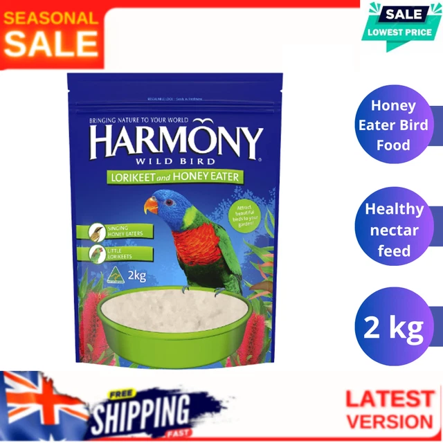 Harmony Wild Bird Lorikeet and Honey Eater 2kg | BRAND NEW | FREE SHIPPING AU