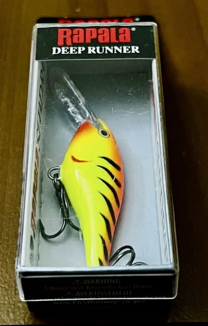 Leurre De Pêche Vintage Rapala Shad Rap - Commémoratif Grand Casino 97 - Avec Boîte