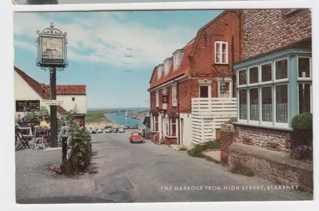 1973 Colour Postcard The Harbour From High Street, Blakeney