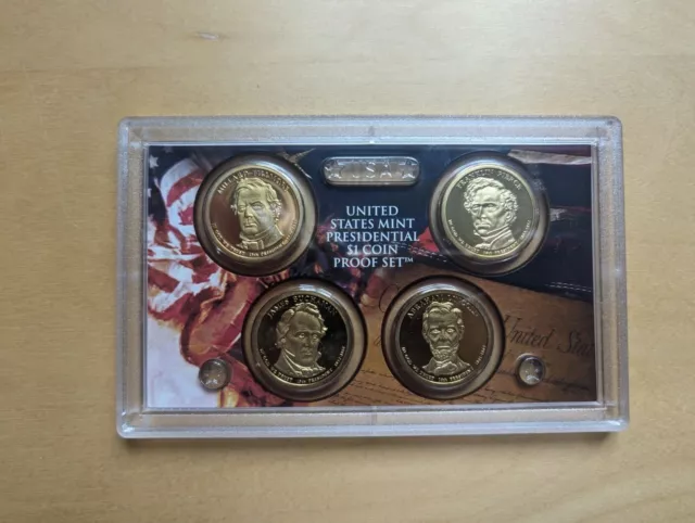 USA United States Mint Presidential $1 Coin Proof Set