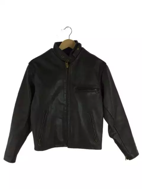 SCHOTT JACKET leather Brown 38 Used $424.99 - PicClick