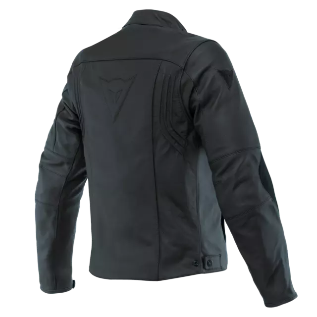 Dainese Giacca In Pelle Moto Uomo Razon 2 Leather Jacket Nero Con Protezioni 2