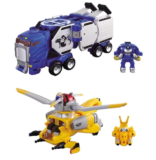TOKUMEI SENTAI GO-BUSTERS Buster Machine GT-02 Gorille & Rh-03 Lapin ...