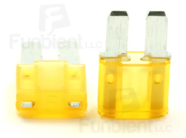 Automotive Micro2 ATR Fuses Assorted 10 pcs Lumision 5A 7.5A 10A 15A 20A Pack 2