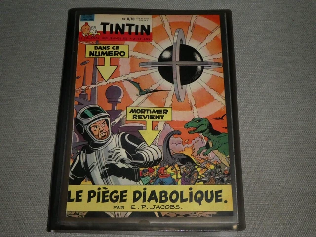 BLAKE ET MORTIMER Le Piege Diabolique 1960 Reliure 80 Page Complet